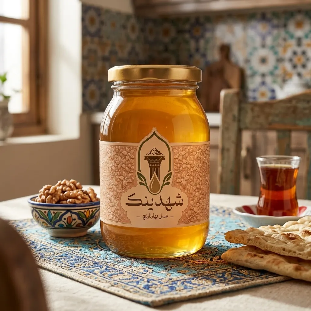 عسل طبیعی بهارنارنج (مرکبات) یک کیلوگرمی شهدینک عسل طبیعی بهارنارنج (مرکبات) یک کیلوگرمی شهدینک - تصویر 3