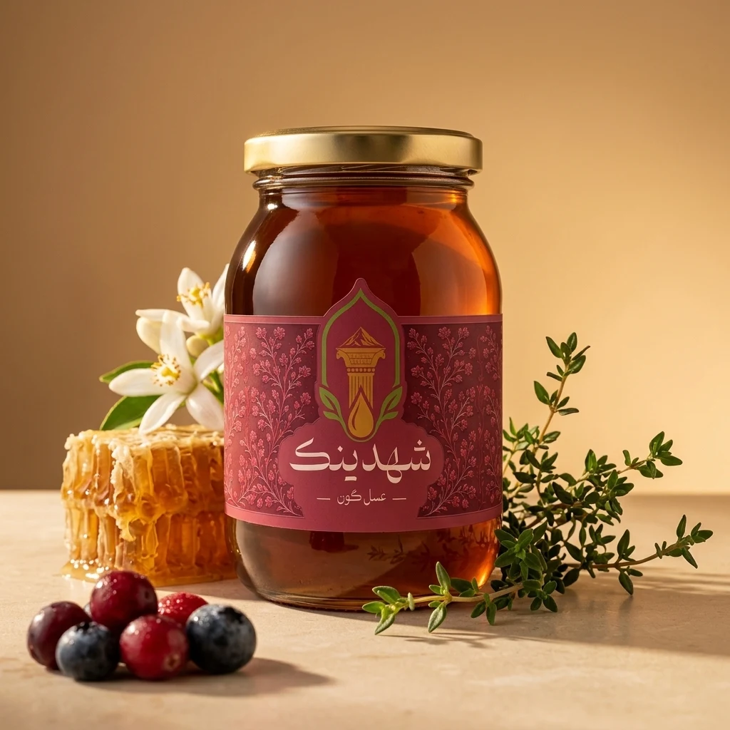 عسل طبیعی گون یک کیلوگرمی شهدینک عسل طبیعی گون یک کیلوگرمی شهدینک - تصویر 3