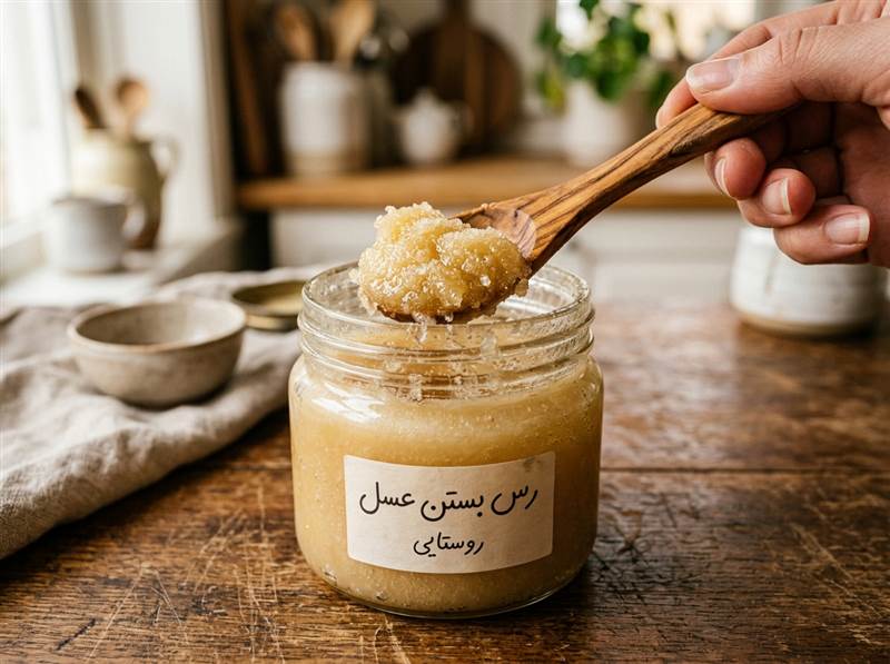 چرا عسل طبیعی شکرک میزند؟ تفاوت رس بستن با شکرک تقلبی چرا عسل طبیعی شکرک میزند؟ تفاوت رس بستن با شکرک تقلبی